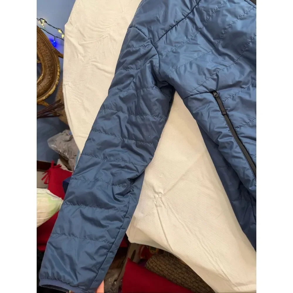 The North Face Men’s Junction Insulated Full Zip Blue Puffer Jacket Size XL